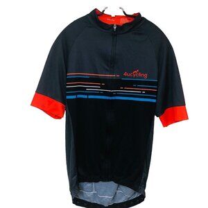 4UCycling Cycling Jersey Top Unisex M Full Zip‎ Breathable Biking Lightweight